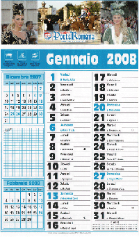 Calendario anno 2008
