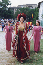 La Dama Samantha Maurini al Campo dei Giochi.
