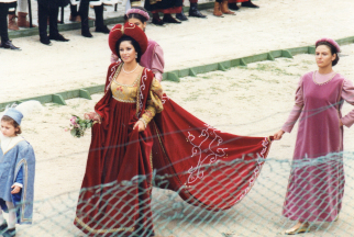 La Dama Samantha Maurini al Campo dei Giochi.