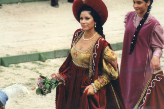 La Dama Samantha Maurini al Campo dei Giochi.
