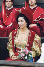 La Dama Samantha Maurini al Campo dei Giochi.