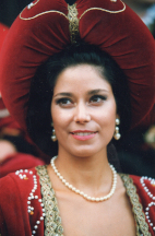 La Dama Samantha Maurini al Campo dei Giochi.