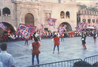 La Grande Squadra degli sbanderatori Rosso-Azzurri.