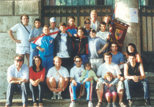 Foto ricord prima della partenza.