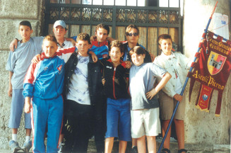 Foto ricord prima della partenza.