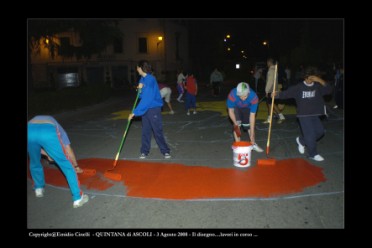 Lavori in corso.
