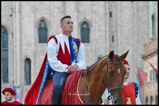 Il Cavalier Giostrante Fabio Picchioni.
