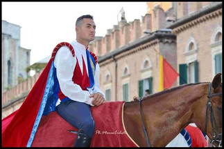 Il Cavalier Giostrante Fabio Picchioni.