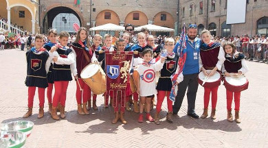 Premiazioni della Piccola Squadra di 2^ fascia [3^ classificata].