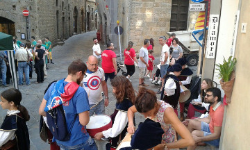 Preparazione alla gara.