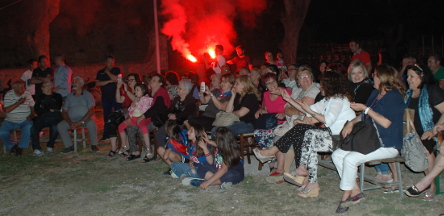 Festeggiamenti per le dame rosso-azzurre del 2017.