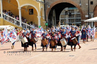 La Grande Squadra (5^ classificata) durante le qualificazioni.