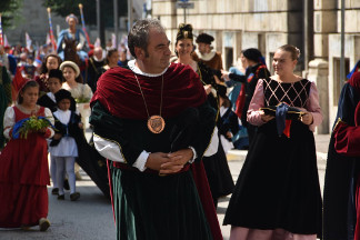 I figuranti Rosso-Azzurri.