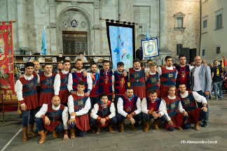 La premiazione dei Musici 2i classificati.