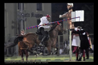 Emanuele Capriotti al primo bersaglio.