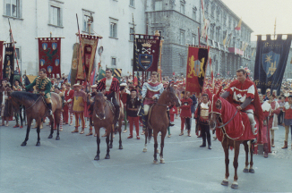 Corteo della Quintana del 1969.