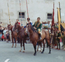 Corteo della Quintana del 1969.