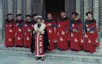 Corteo della Quintana del 1969.