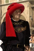 Il corteo della Quintana di Agosto 2004.