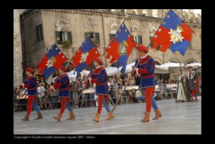 Il corteo della Quintana di Agosto 2007.