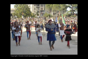Il corteo della Quintana di Agosto 2007.