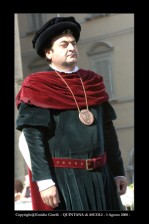 Il corteo della Quintana di Agosto 2008.