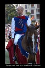Il corteo della Quintana di Agosto 2008.