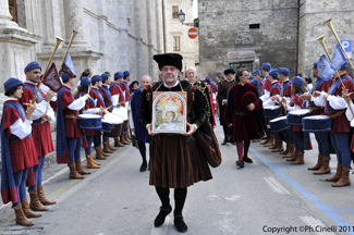 Il corteo della Quintana di Agosto 2011.