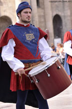 Il corteo della Quintana di Agosto 2011.