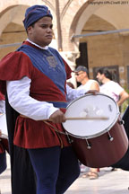 Il corteo della Quintana di Agosto 2011.