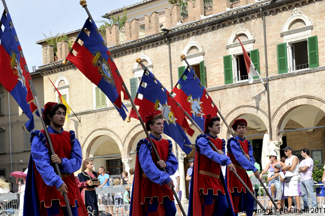 Il corteo della Quintana di Agosto 2011.