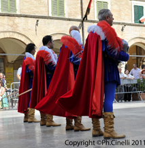 Il corteo della Quintana di Agosto 2011.