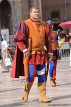 Il corteo della Quintana di Agosto 2011.