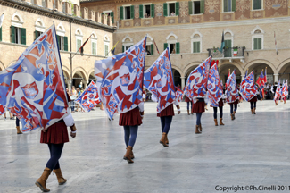 Il corteo della Quintana di Agosto 2011.