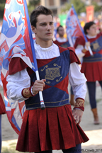 Il corteo della Quintana di Agosto 2011.