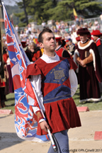 Il corteo della Quintana di Agosto 2011.