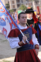 Il corteo della Quintana di Agosto 2011.