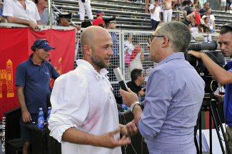 Emanuele Capriotti intervistato dalla Rai.