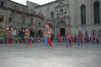 Il corteo della Quintana di Luglio 2006.