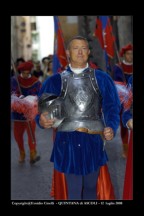 Il corteo della Quintana di Luglio 2008.