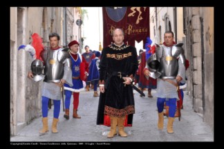 Il corteo della Quintana di Luglio 2009.