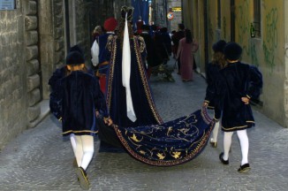 Il corteo della Quintana di Luglio 2009.
