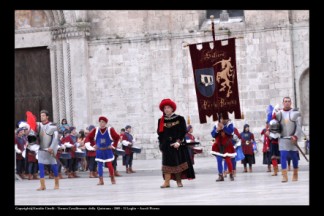 Il corteo della Quintana di Luglio 2009.