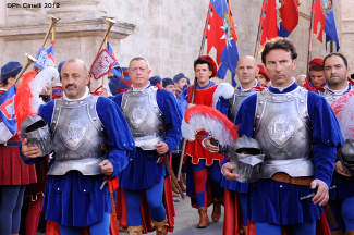 Corteo della Quintana di Luglio 2012.