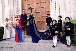 Corteo della Quintana di Luglio 2012.