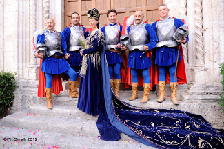 Corteo della Quintana di Luglio 2012.
