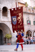 Corteo della Quintana di Luglio 2012.