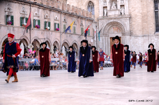 Corteo della Quintana di Luglio 2012.