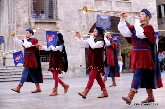 Corteo della Quintana di Luglio 2012.