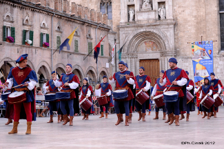 Corteo della Quintana di Luglio 2012.